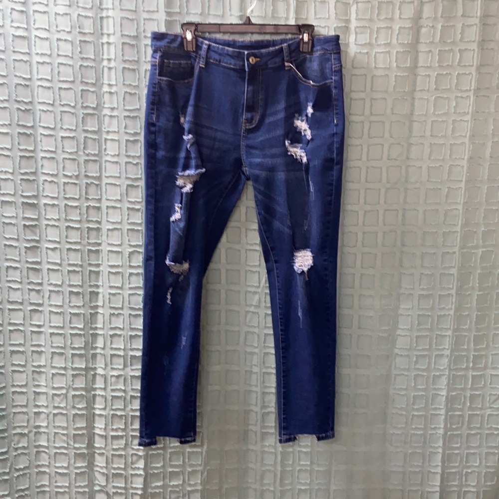 Stretchy Skinny Jeans Size XL.